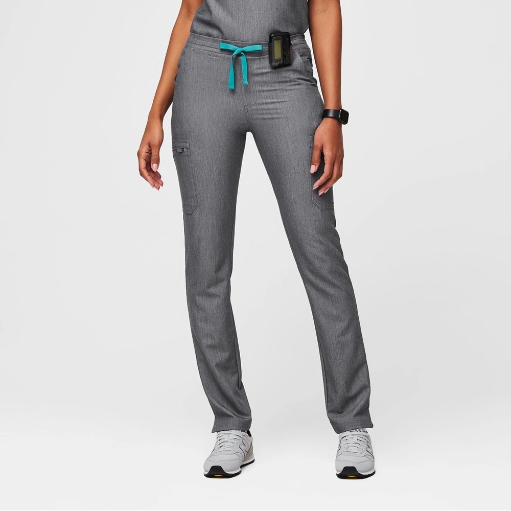 FIGS high waisted Yola Skinny Scrub Pants™ size S, 11 pockets